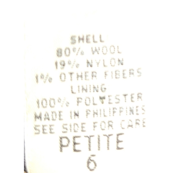 Eddie Bauer Red Black Plaid Mini Skirt Women Size 6 Wool Blend Preppy Academia - Picture 4 of 10